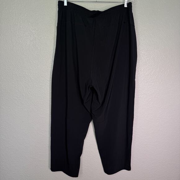REI Active Pursuits Pants Womens 1X Athleisure Black UPF 50 Hiking Outdoors NEW - Picture 2 of 11
